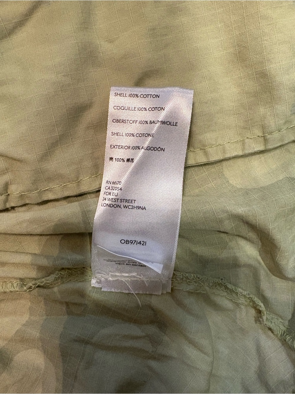Free People Lightweight Camo Utility Jacket - Picture 4 of 4